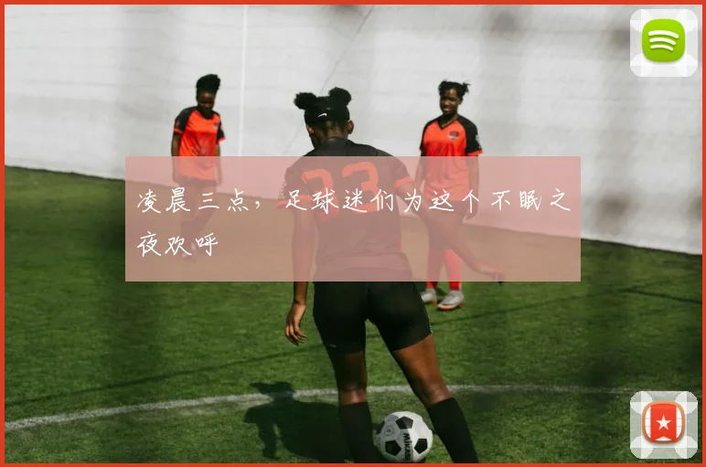 凌晨三点，足球迷们为这个不眠之夜欢呼